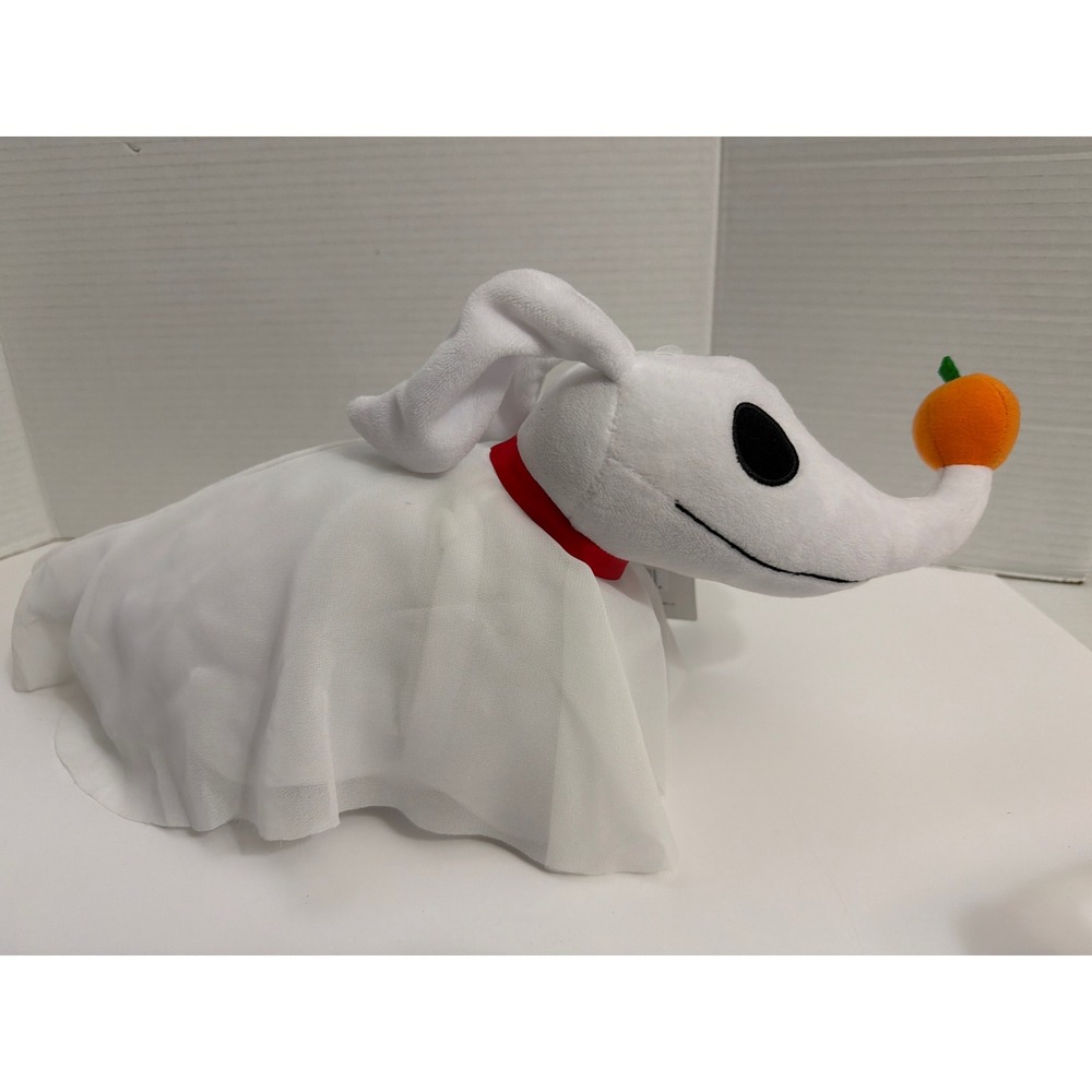 Disney Tim Burton The Nightmare Before Christmas Zero Plush Light Sound Hallmark